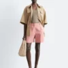 Maßgeschneiderte Leinen-Shorts