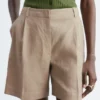 Maßgeschneiderte Leinen-Shorts