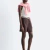 Maßgeschneiderte Leinen-Shorts