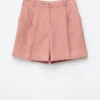 Maßgeschneiderte Leinen-Shorts
