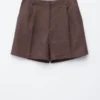 Maßgeschneiderte Leinen-Shorts