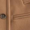 Maßgeschneiderter Peacoat aus Wolle