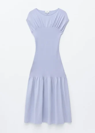 Maxikleid mit Einsätzen