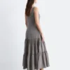 Maxikleid mit Stufenrock
