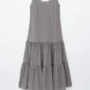 Maxikleid mit Stufenrock