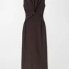 Maxikleid mit Twist-Detail