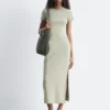 Midi-Jerseykleid