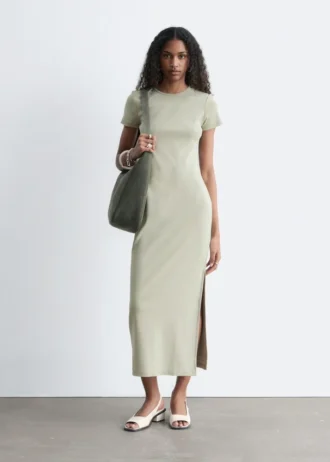 Midi-Jerseykleid