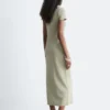 Midi-Jerseykleid