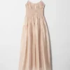 Midi-Kleid mit Rüschen
