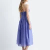 Midi-Kleid mit Rüschen