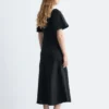 Midikleid aus Leinen