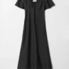 Midikleid aus Leinen