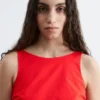 Midikleid mit Bindeband