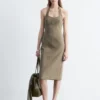 Midikleid mit Neckholder