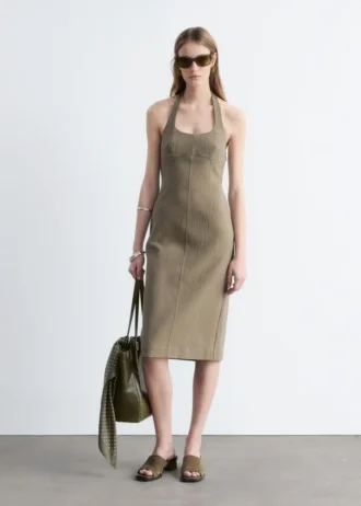 Midikleid mit Neckholder