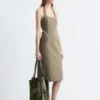 Midikleid mit Neckholder
