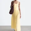 Midikleid mit Rippmuster