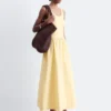 Midikleid mit Rippmuster