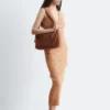 Midikleid mit Spacedye-Effekt und Neckholder