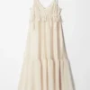 Midikleid mit Trägern