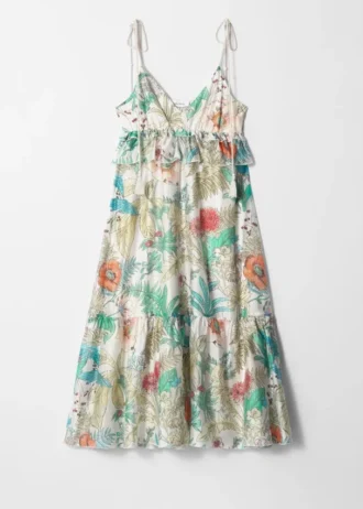 Midikleid mit Trägern