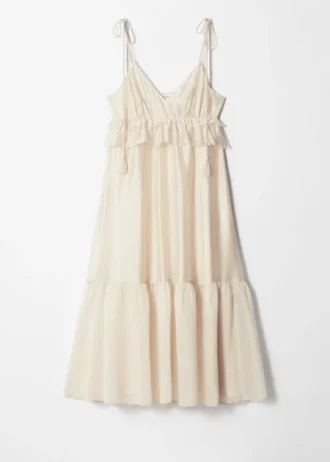 Midikleid mit Trägern
