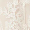Midikleid mit V-Ausschnitt und Spitze