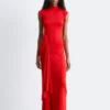 Midikleid mit Wickelausschnitt