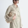 Mini-Hemdkleid mit Bindegürtel