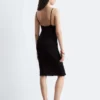 Mini-Kleid aus Rippstrick