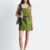 Mini-Kleid mit Kordelzug