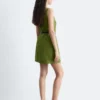 Mini-Kleid mit Kordelzug