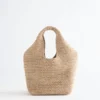Mini-Tragetasche aus Papierstroh