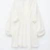 Minikleid mit Schaldetail