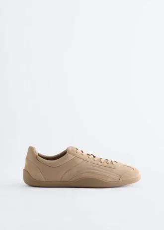 Minimalistische Ledersneaker