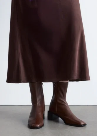 Nappa-Socken-Stiefel