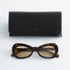 Ovale Cat-Eye-Sonnenbrille