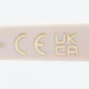 Ovale Cat-Eye-Sonnenbrille