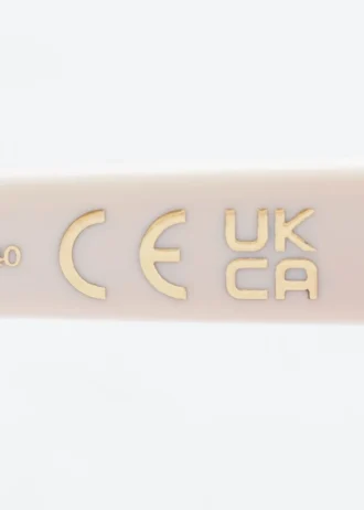 Ovale Cat-Eye-Sonnenbrille