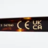 Ovale Cat-Eye-Sonnenbrille