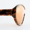 Ovale Sonnenbrille aus Acetat