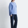 Oversized-Baumwollhemd
