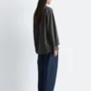 Oversized-Baumwollhemd