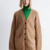 Oversized-Cardigan aus Mohair-Mischung