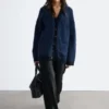 Oversized-Cardigan aus Mohair-Mischung
