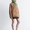 Oversized-Cardigan aus Mohair-Mischung