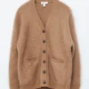 Oversized-Cardigan aus Mohair-Mischung