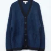 Oversized-Cardigan aus Mohair-Mischung