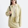 Oversized-Cardigan im Polo-Stil